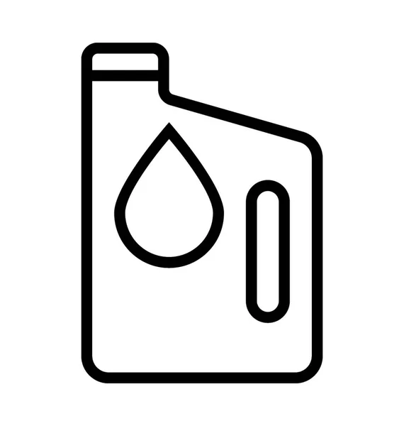 Aceite puede vector icono — Vector de stock