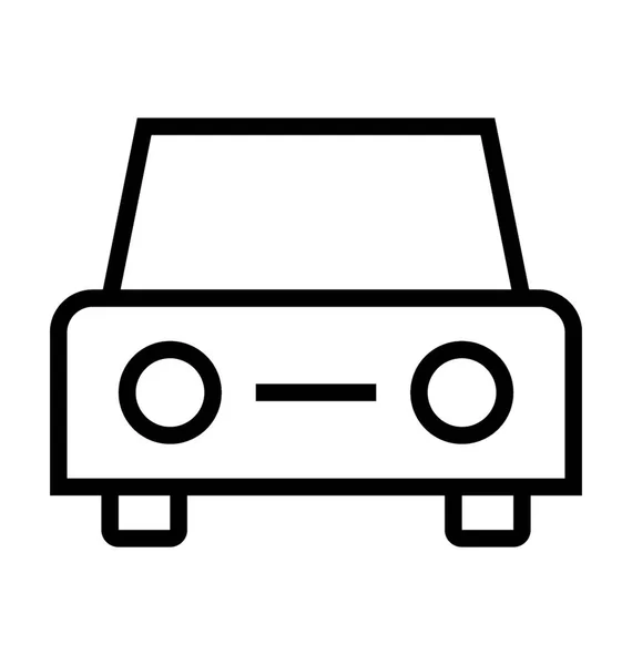 Sedan Vector Icon — Stockvector