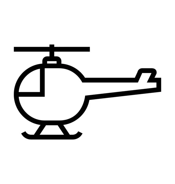 Вертоліт векторної icon — стоковий вектор