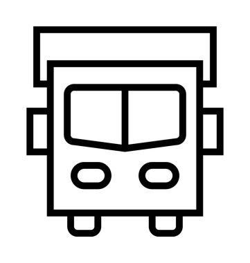  Tur yolu vektör simgesi