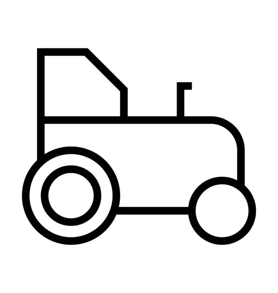 拖拉机矢量图标 — 图库矢量图片
