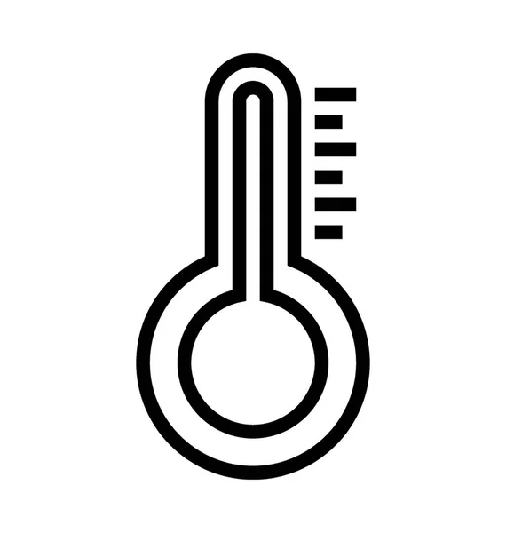 Temperature Vector Icon — Stock Vector