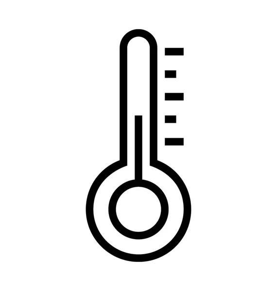 Ícone de vetor de temperatura — Vetor de Stock