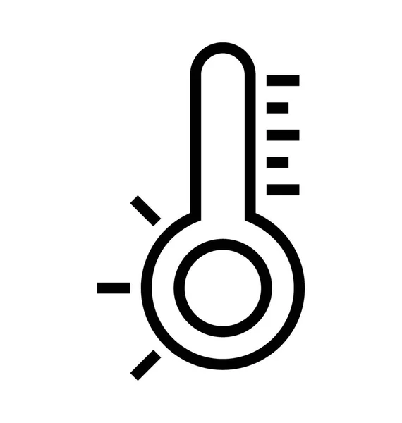 Temperature Vector Icon — Stock Vector