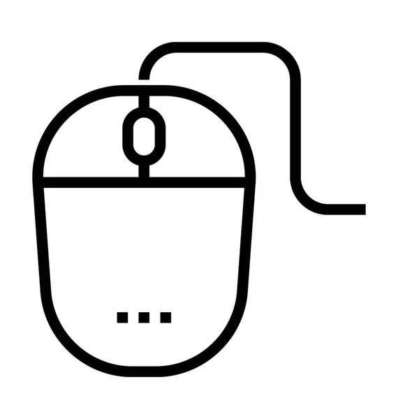 Иконка Вектора Мыши Компьютера — стоковый вектор