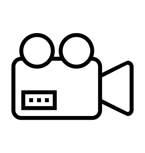 Векторна Піктограма Камери Фільму — стоковий вектор