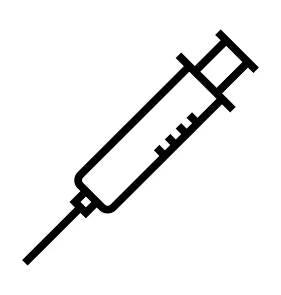Injektionsvektorsymbol — Stockvektor