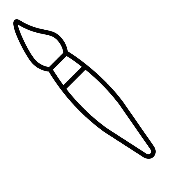 Paleti fırça vektör simgesi — Stok Vektör