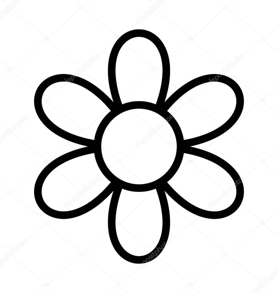  Baby Flower Vector Icon 