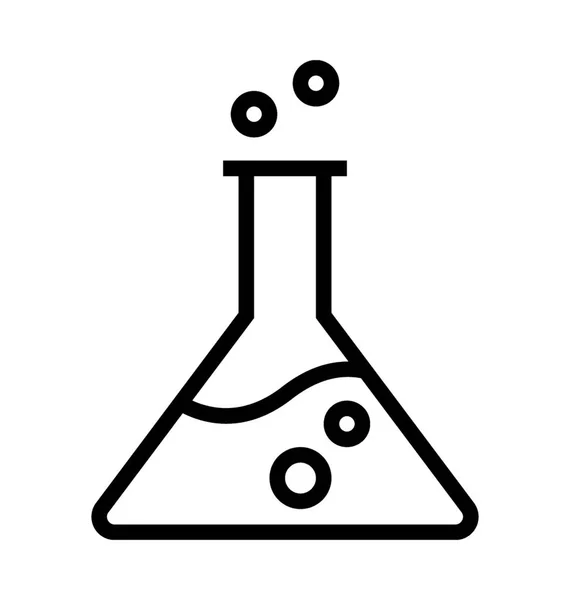 锥形烧瓶矢量图标 — 图库矢量图片