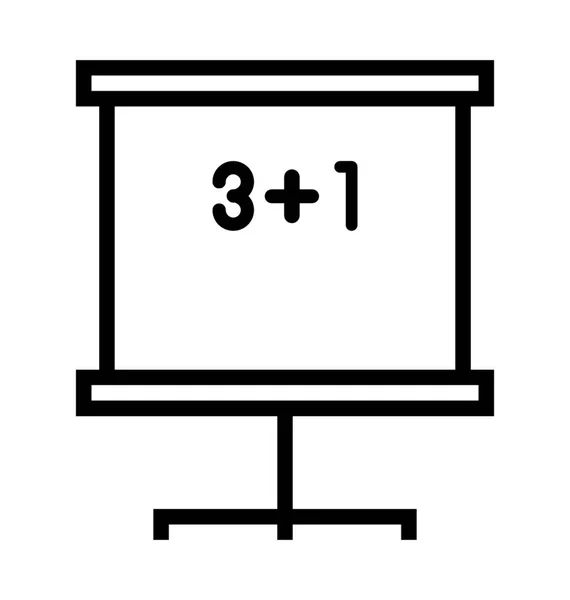 C elementaire Mathis Vector Icon — Stockvector