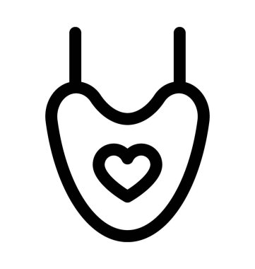  Bebek önlüğü vektör simgesi 