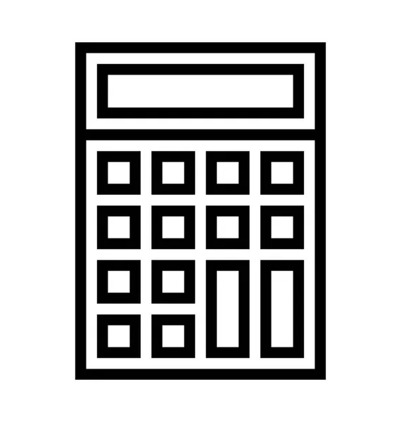 Calculadora vector icono — Archivo Imágenes Vectoriales
