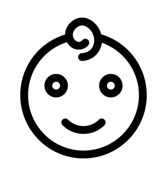 Baby Vector Icon — Stockvector