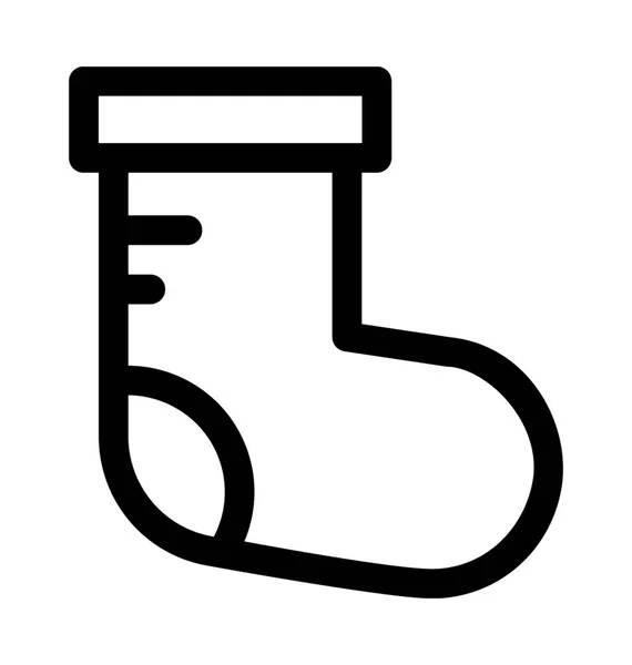 Socken-Vektor-Symbol — Stockvektor