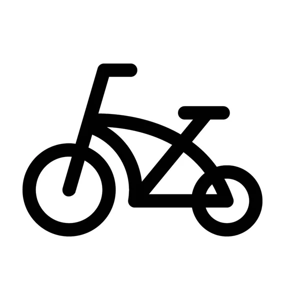 Cykeln vektor Icon — Stock vektor