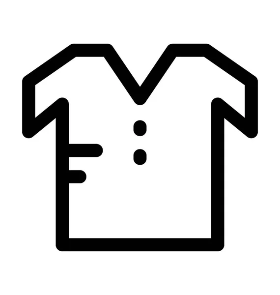 T shirt Vector Icon — Stock Vector