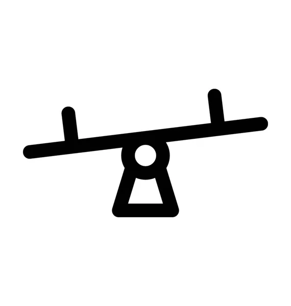 Gungbräda vektor symbol — Stock vektor