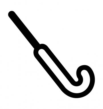 Hokey düz vektör simgesi