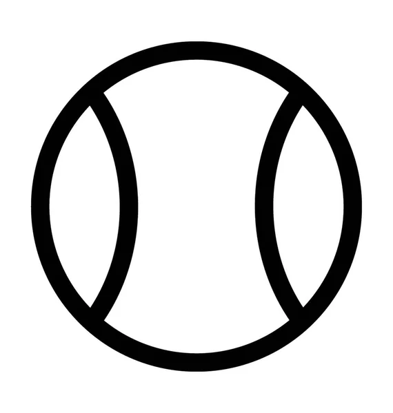 Tennisball Vektor Symbol — Stockvektor