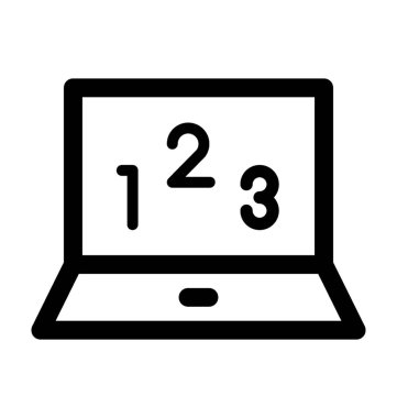  E öğrenme vektör simgesi