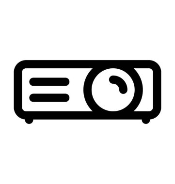   Projektör vektör simgesi