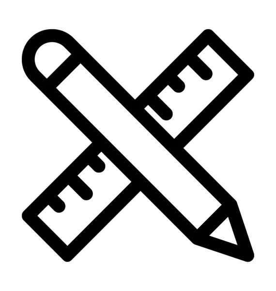 Opstellen van Tools Vector Icon — Stockvector