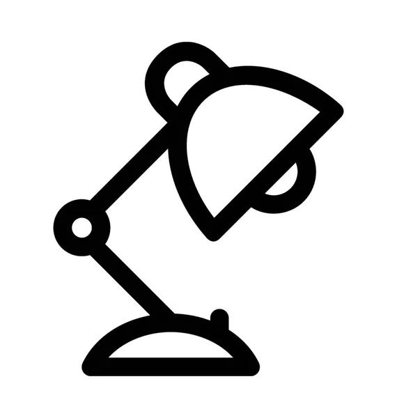 Tabel lamp vector pictogram — Stockvector