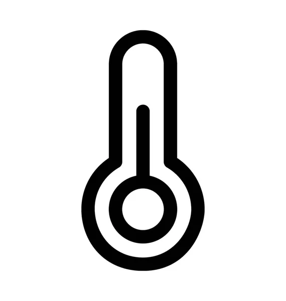 Thermometer Vector Icon — Stock Vector