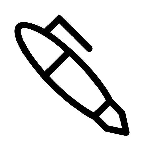 Kalem vektör simgesi — Stok Vektör