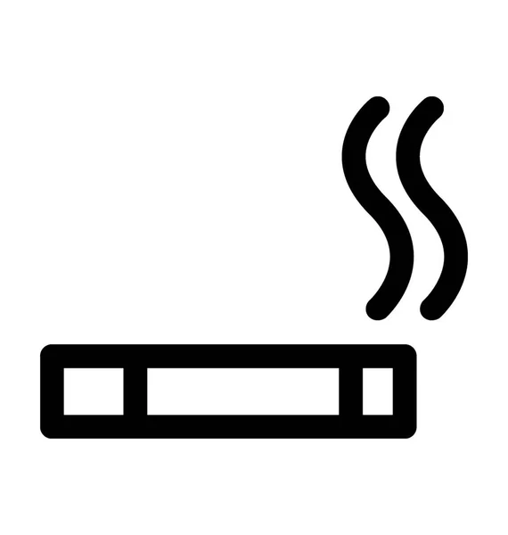 Ikone des Zigarettenvektors — Stockvektor