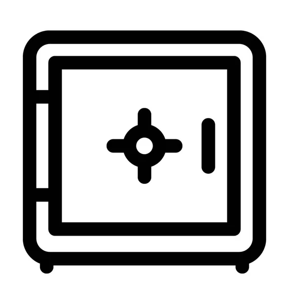 Locker Vector Icono — Archivo Imágenes Vectoriales