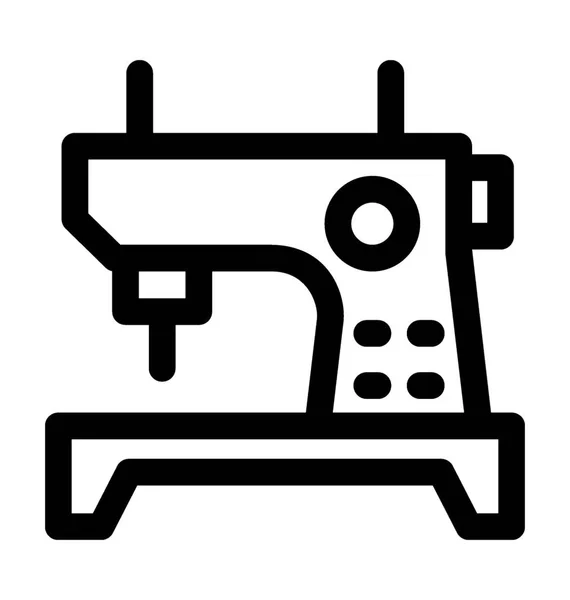 Sewing Machine Vector Icon — Stock Vector