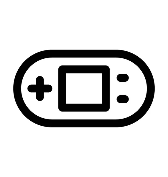 Spiel Pad Vektor Symbol — Stockvektor