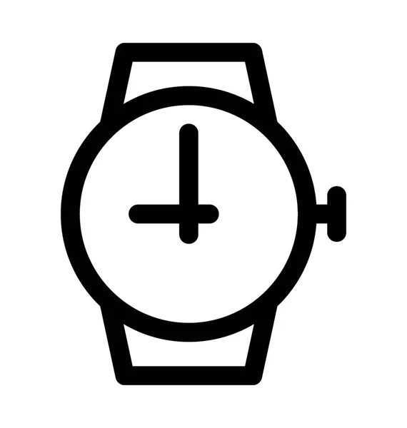 Icono del vector reloj de pulsera — Vector de stock