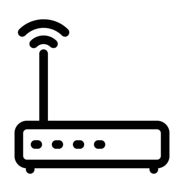  Wifi yönlendirici vektör simgesi