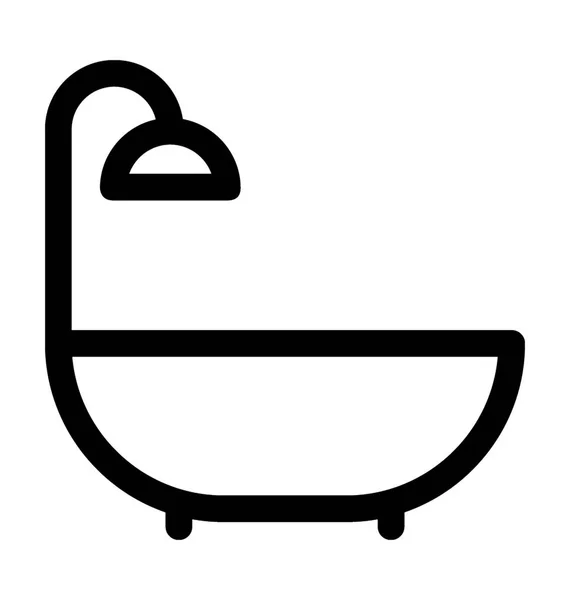 Ванну векторної Icon — стоковий вектор