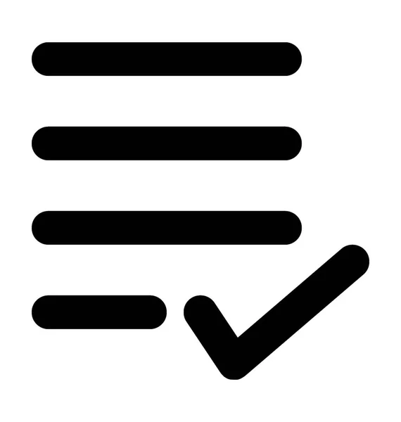 Selectievakje Vector Icon — Stockvector