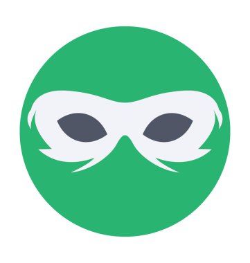  Karnaval maskesi vektör simgesi