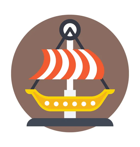 Imagens vetoriais Ilustrasi vektor kemudi kapal | Depositphotos