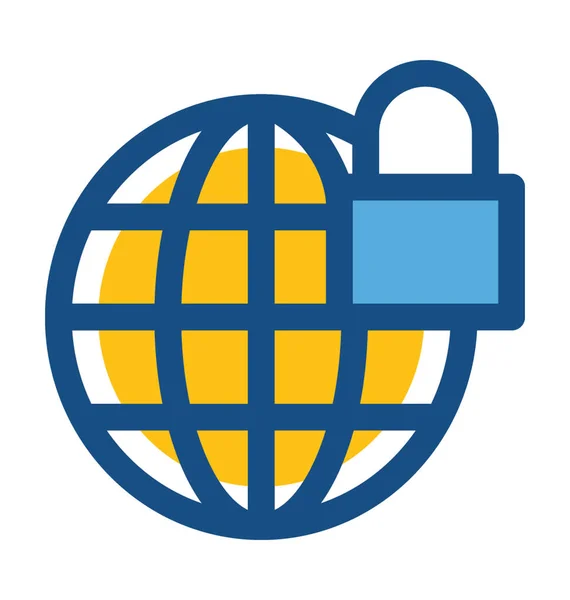 Internet security — Stockový vektor