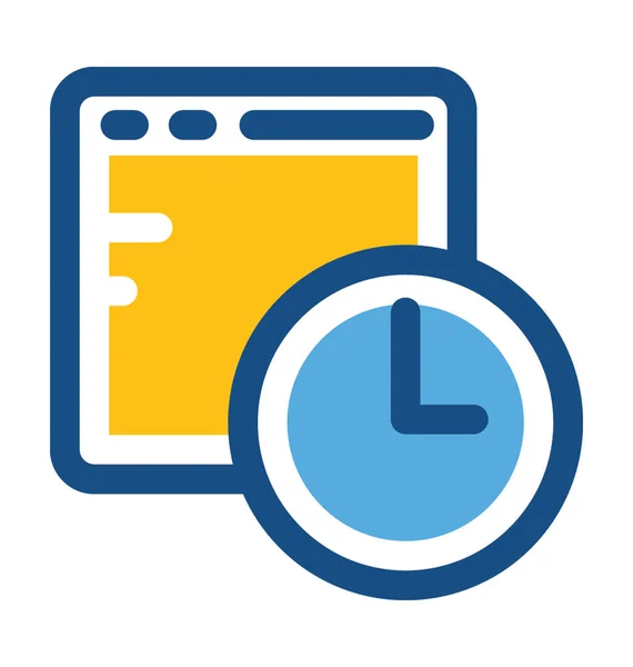 Horario — Vector de stock