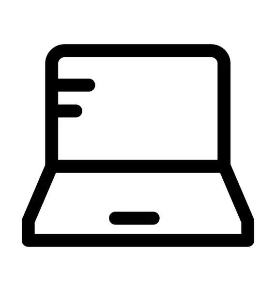Computador portátil — Vetor de Stock