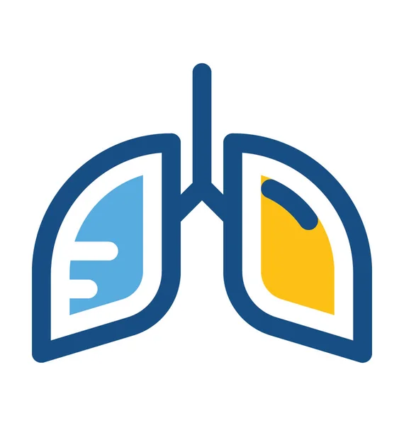 Lungen — Stockvektor