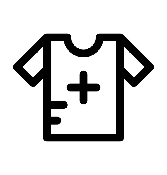 Camisa paciente — Vector de stock