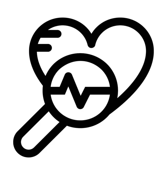 Серце діагнози — стоковий вектор