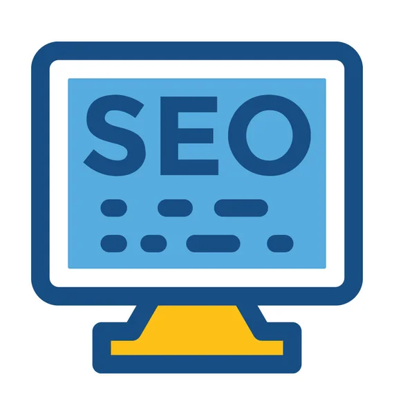 Seo — Stockvector