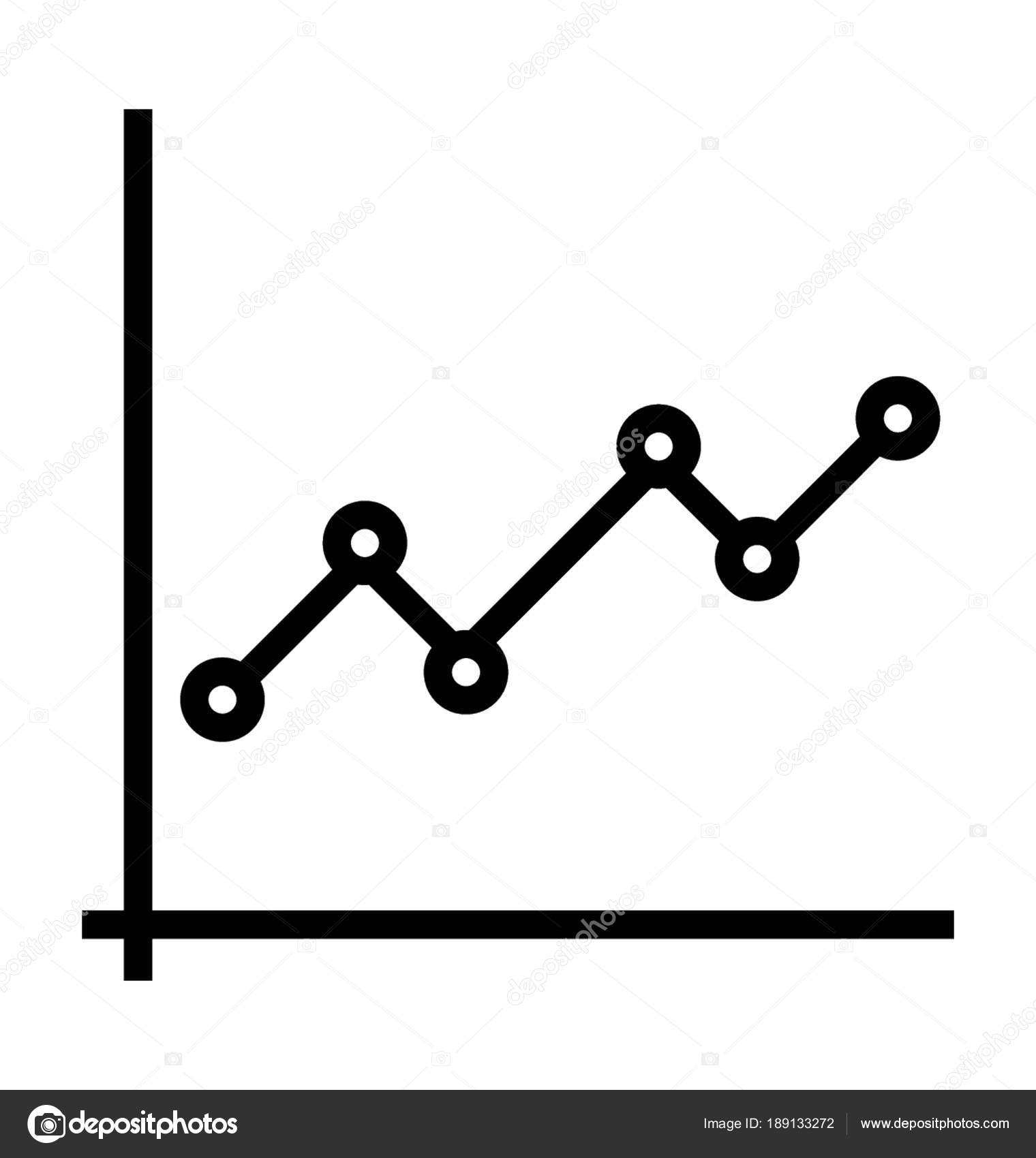 line-chart-stock-vector-image-by-prosymbols-189133272