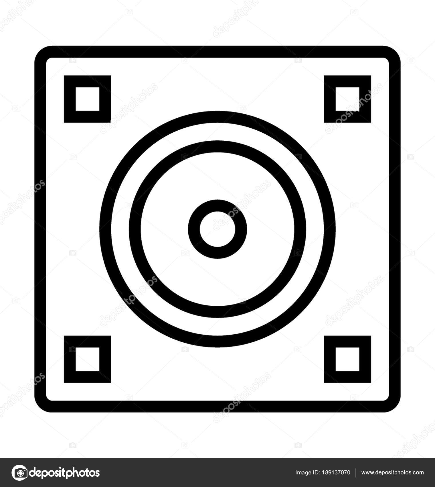 speaker box vector