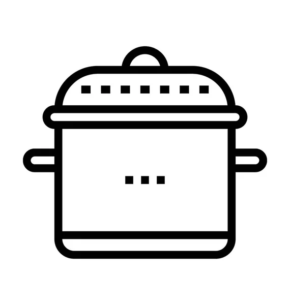 烹饪锅 — 图库矢量图片